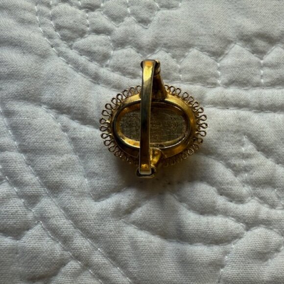 1960'S CAMEO RING BY VENDOME - Picture 4 of 4